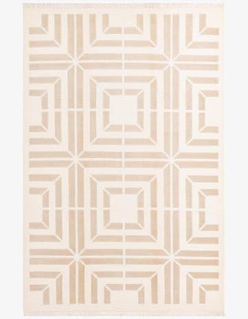 6' 8 x 9' 11 Hand Knotted Darya Wool Rug