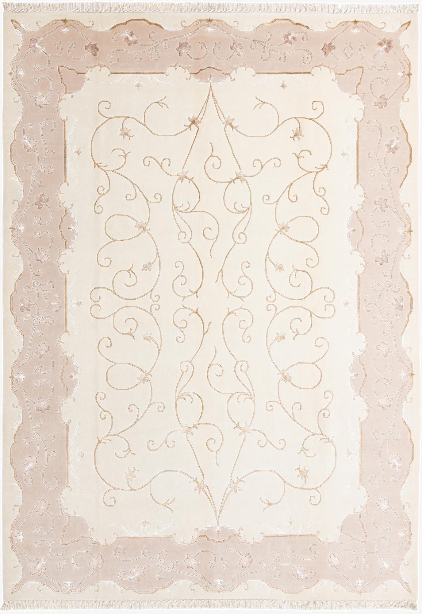 8' 2 x 11' 6  Hand Knotted Darya Rug