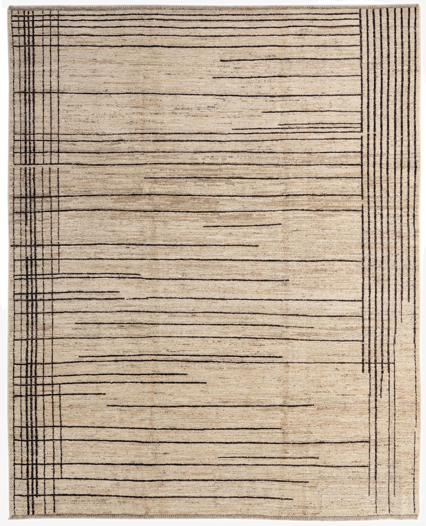 8' 3 x 9' 10  Hand Knotted Darya Wool Rug