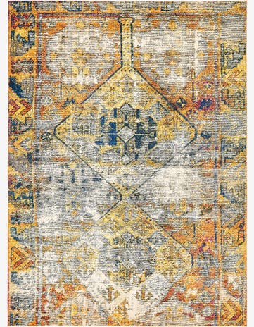 Beige Washable El Paso Rug