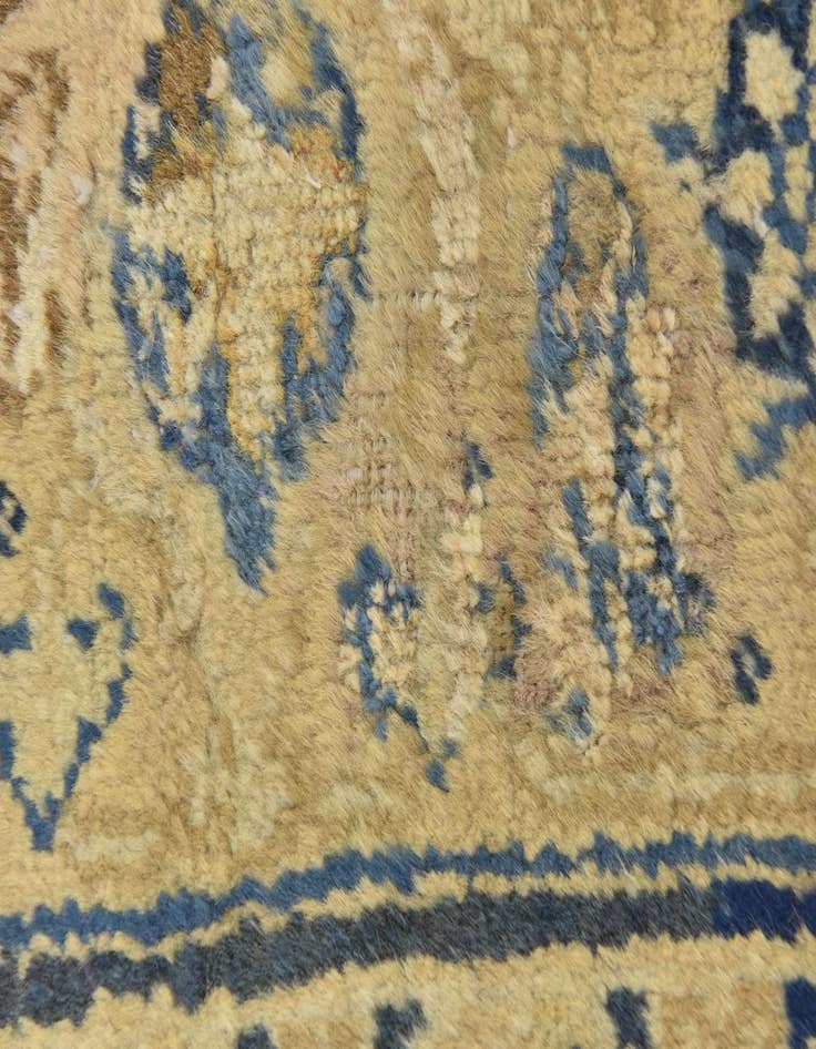 Detail image of 9' 4 x 12' 8  Hand Knotted Farahan Persian Wool Rug