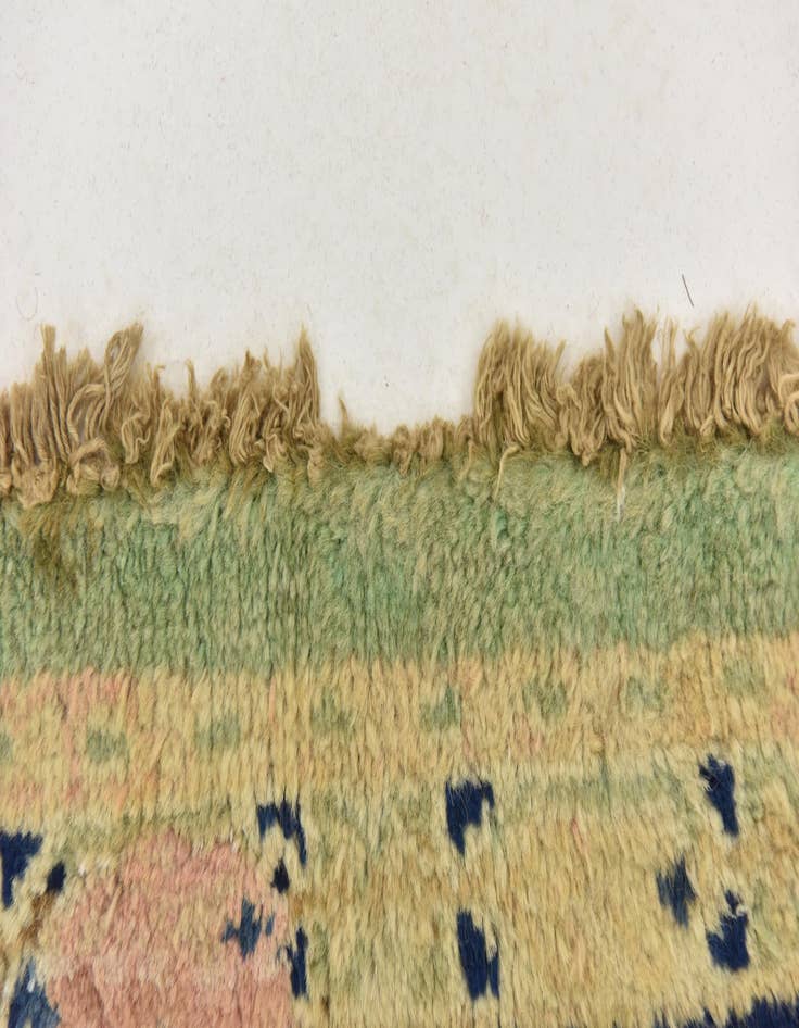 Detail image of 9' 4 x 12' 8  Hand Knotted Farahan Persian Wool Rug