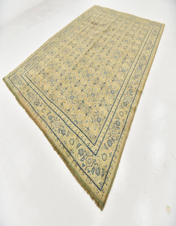 Detail image of 9' 4 x 12' 8  Hand Knotted Farahan Persian Wool Rug