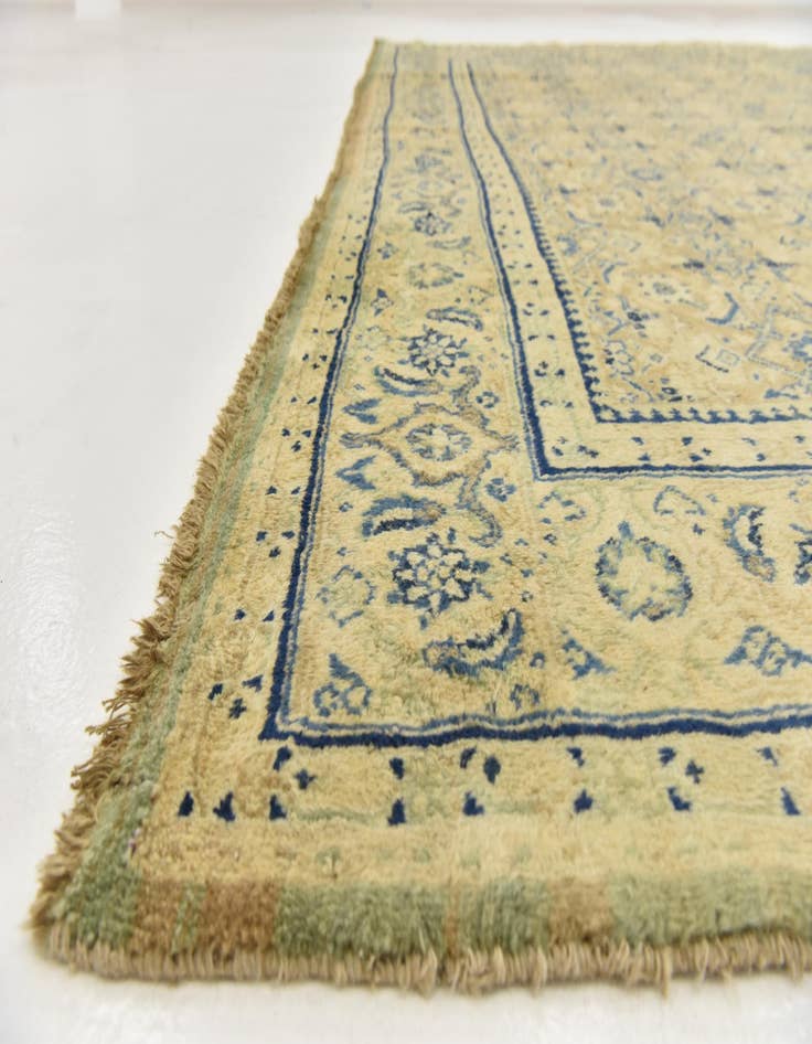 Detail image of 9' 4 x 12' 8  Hand Knotted Farahan Persian Wool Rug