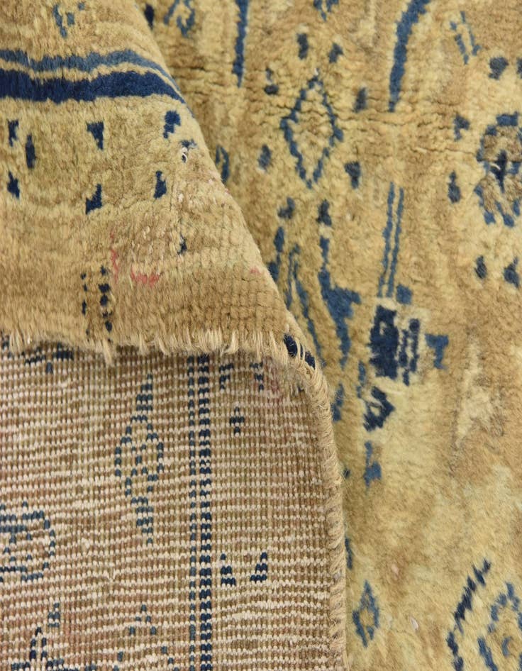 Detail image of 9' 4 x 12' 8  Hand Knotted Farahan Persian Wool Rug