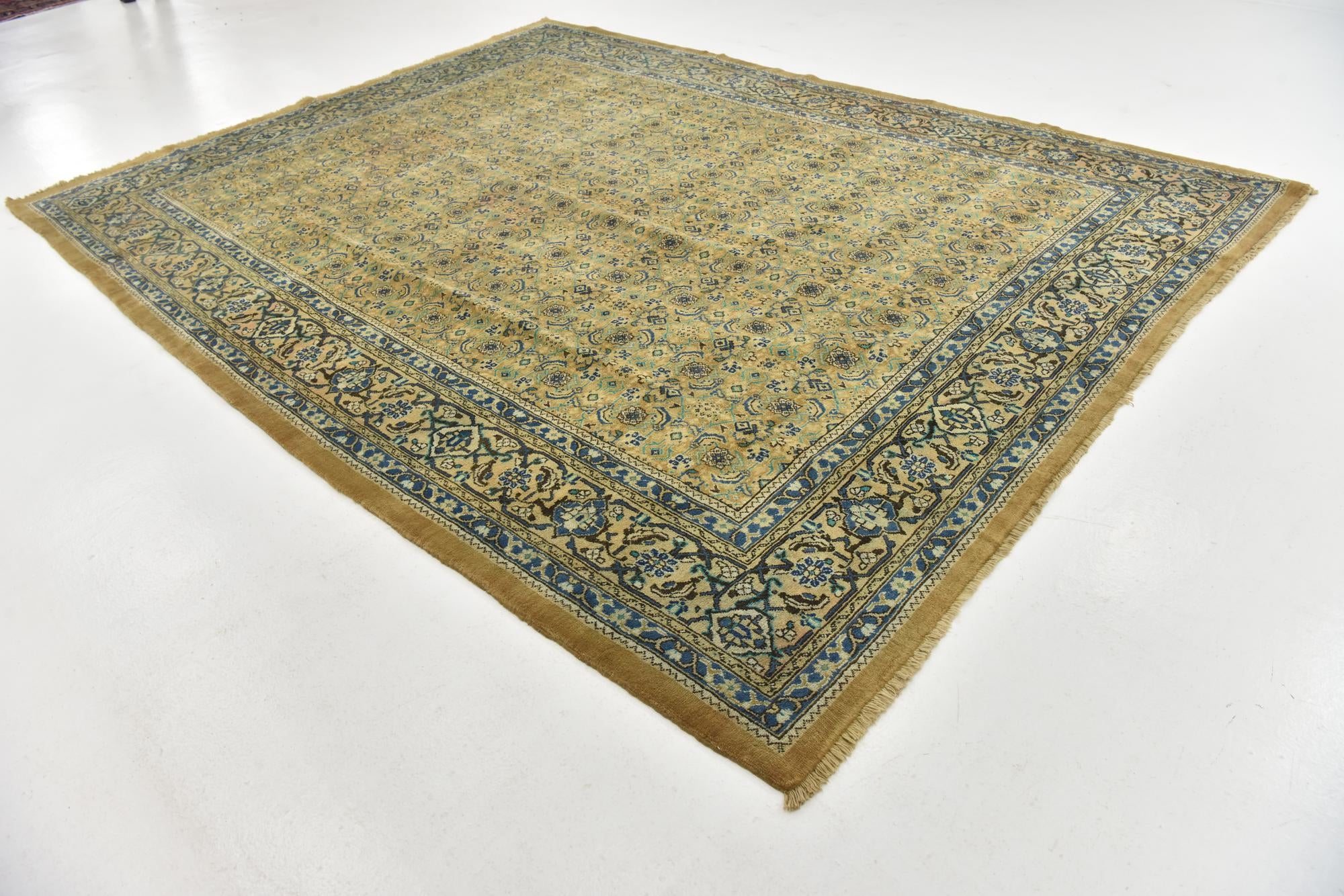 10' x 13' Hand Knotted Farahan Persian Wool Rug