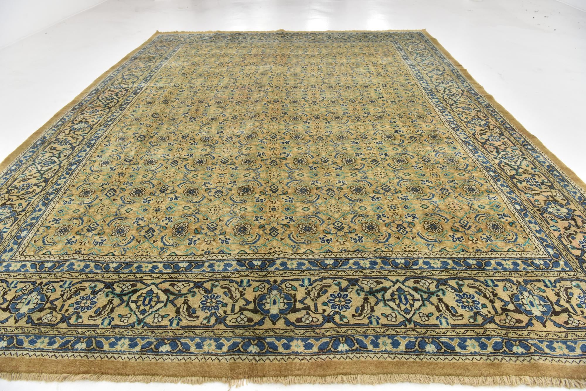 10' x 13' Hand Knotted Farahan Persian Wool Rug