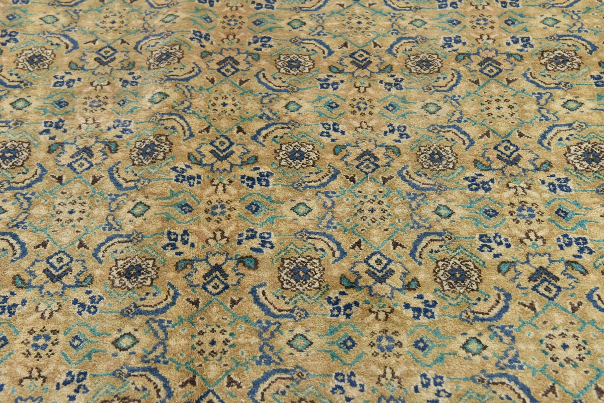 10' x 13' Hand Knotted Farahan Persian Wool Rug