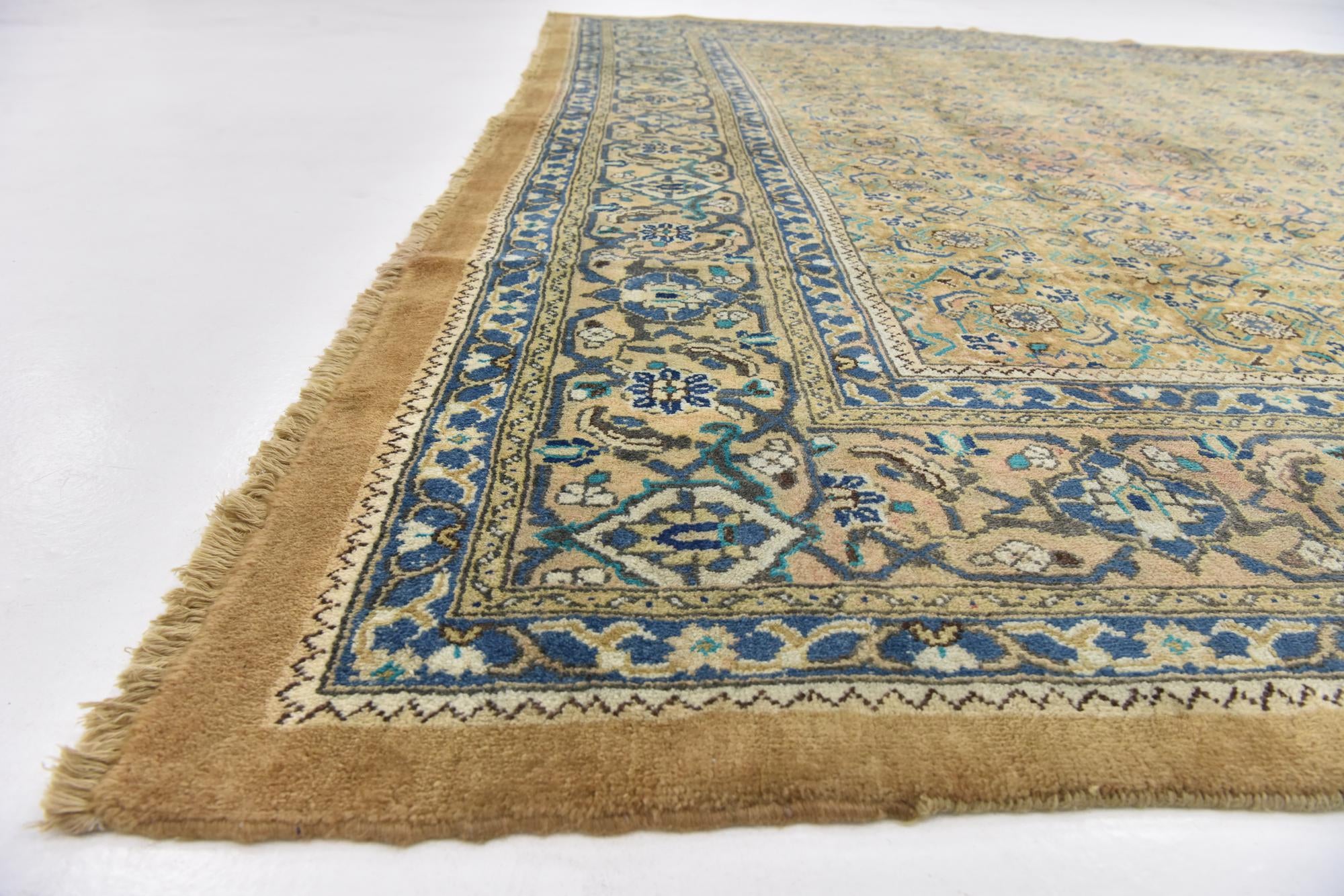 10' x 13' Hand Knotted Farahan Persian Wool Rug
