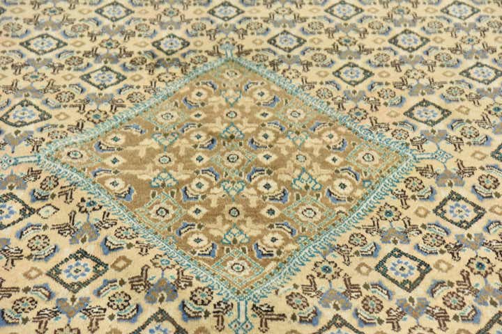 9' 10 x 13' 5 Hand Knotted Farahan Persian Wool Rug