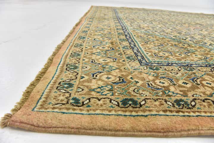 9' 10 x 13' 5 Hand Knotted Farahan Persian Wool Rug