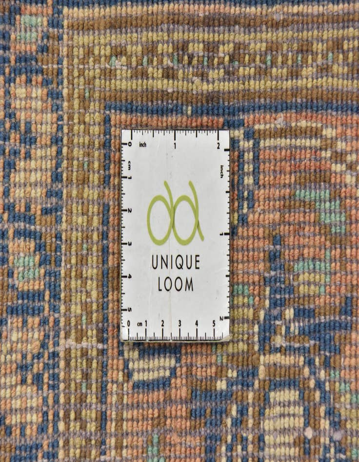 Detail image of 9' 9 x 13'  Hand Knotted Farahan Persian Wool Rug