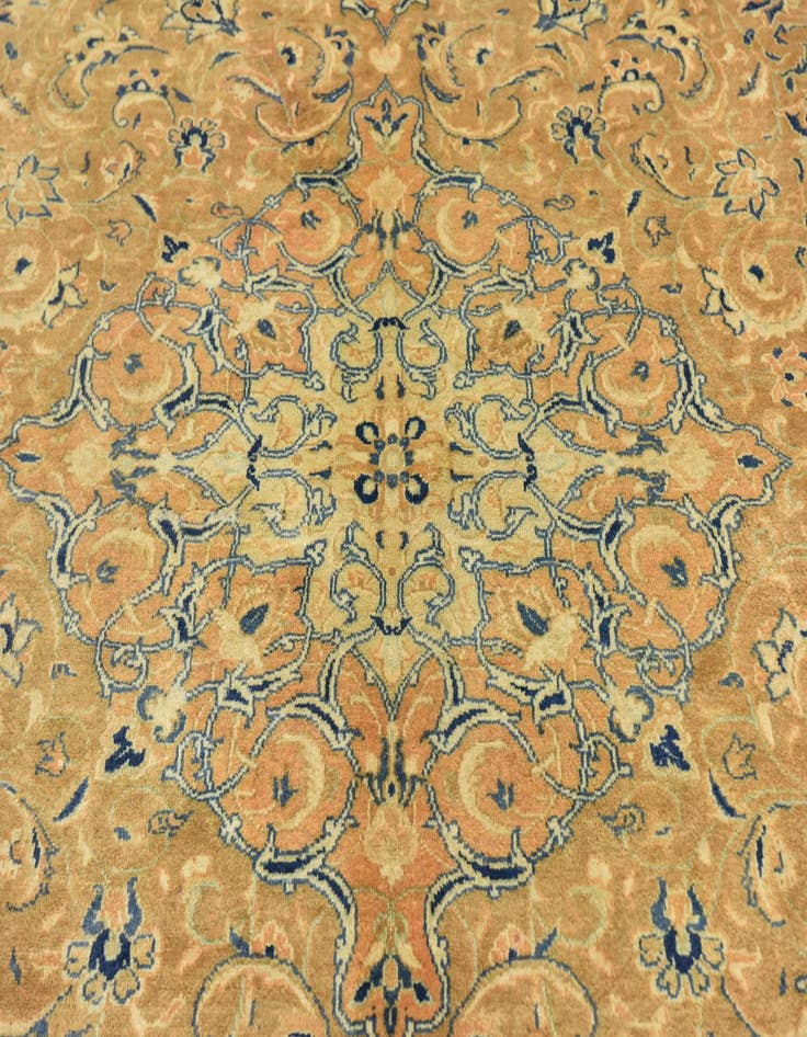 Detail image of 9' 9 x 13'  Hand Knotted Farahan Persian Wool Rug