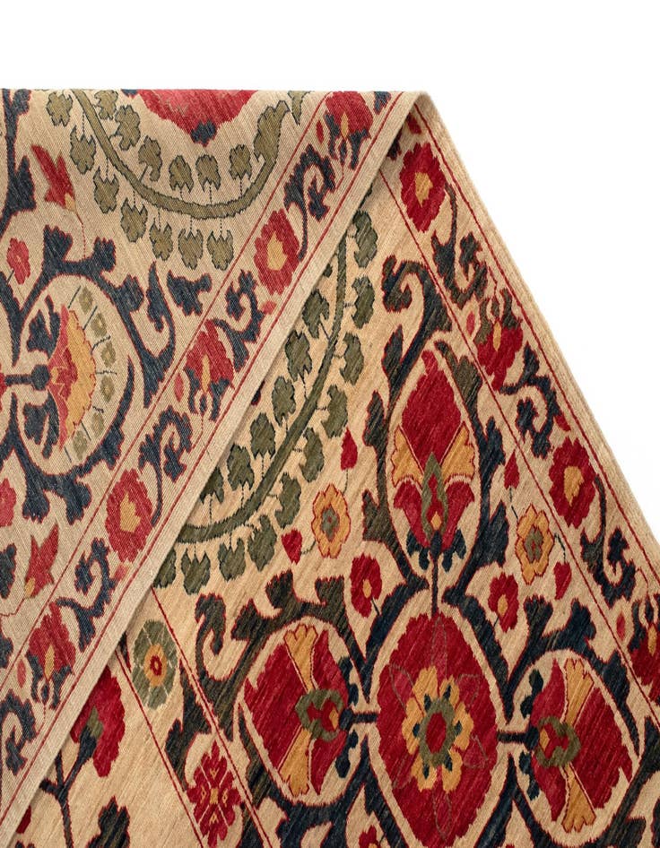 Detail image of 10' 2 x 13' 11 Farahan Wool Rug
