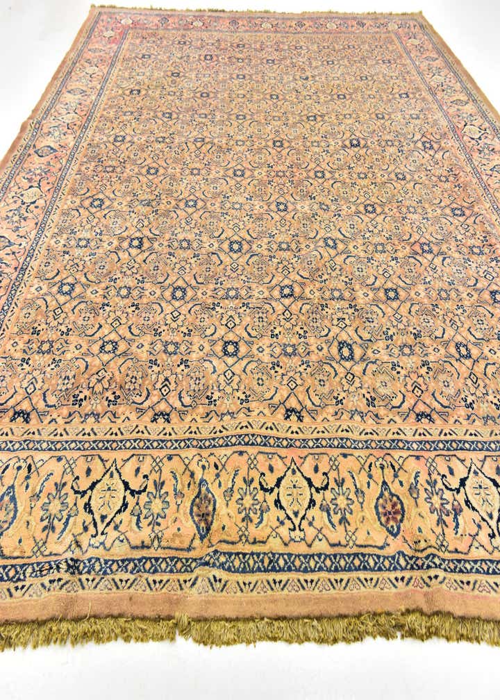 10' 3 x 12' 9 Hand Knotted Farahan Persian Wool Rug