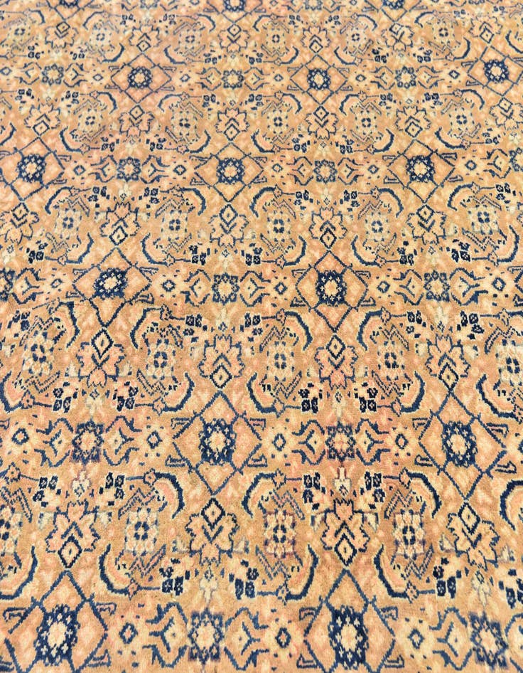 Detail image of 10' 3 x 12' 9 Hand Knotted Farahan Persian Wool Rug