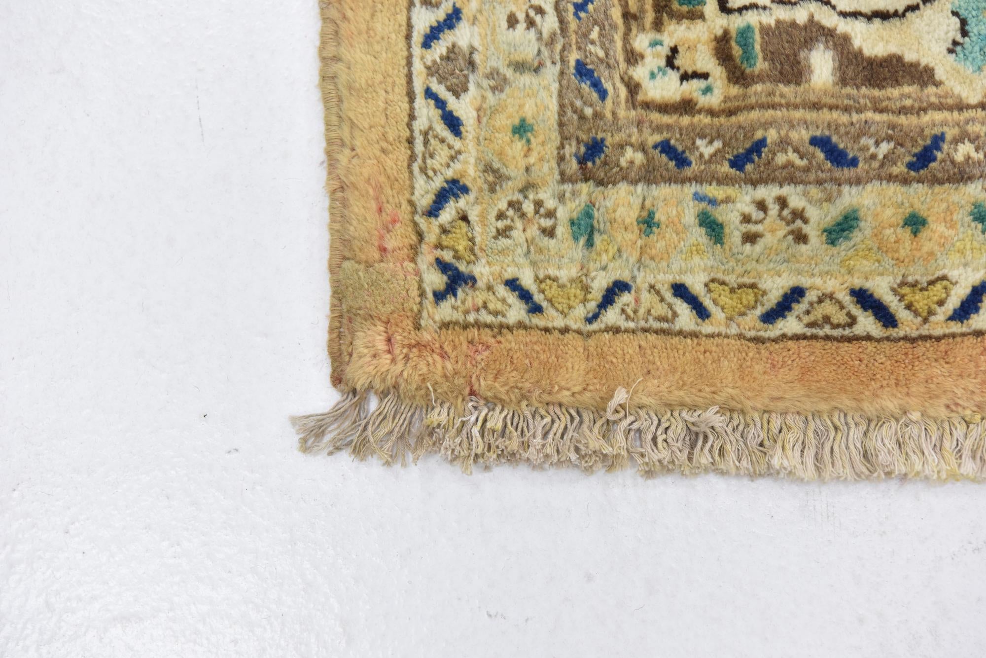 10' x 13' 2 Hand Knotted Farahan Persian Wool Rug
