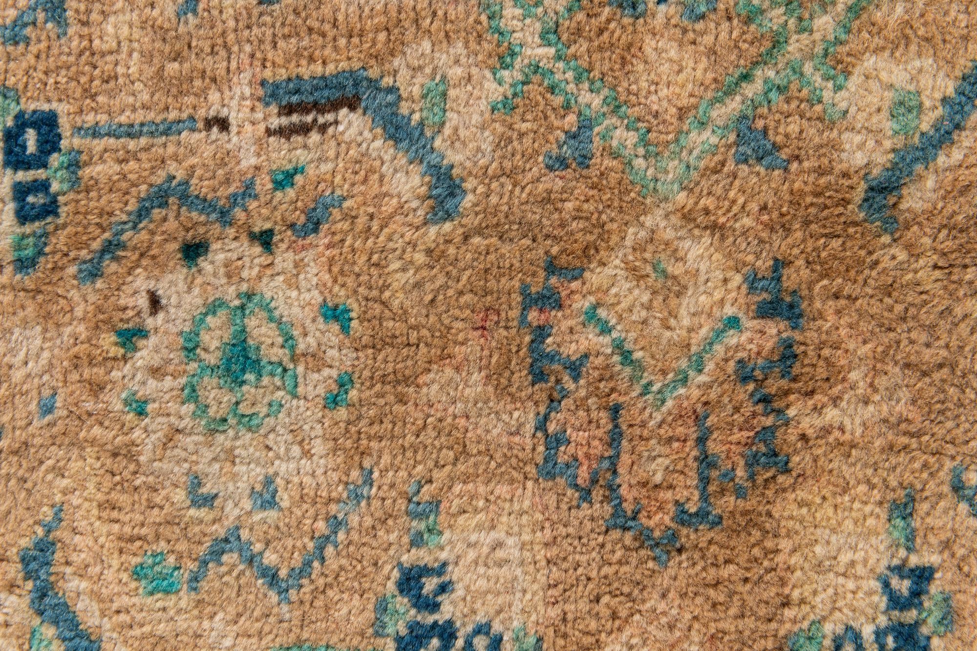 9' 7 x 12' 9 Hand Knotted Farahan Persian Wool Rug