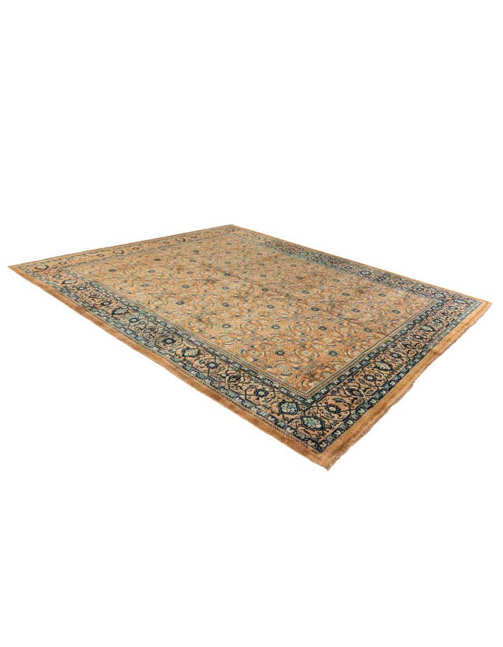 9' 7 x 12' 9 Hand Knotted Farahan Persian Wool Rug