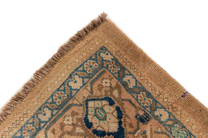 9' 7 x 12' 9 Hand Knotted Farahan Persian Wool Rug