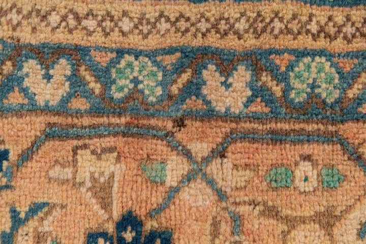 9' 7 x 12' 9 Hand Knotted Farahan Persian Wool Rug