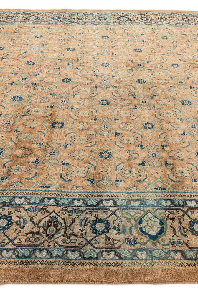 9' 7 x 12' 9 Hand Knotted Farahan Persian Wool Rug