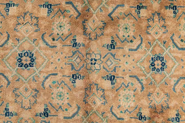 9' 7 x 12' 9 Hand Knotted Farahan Persian Wool Rug