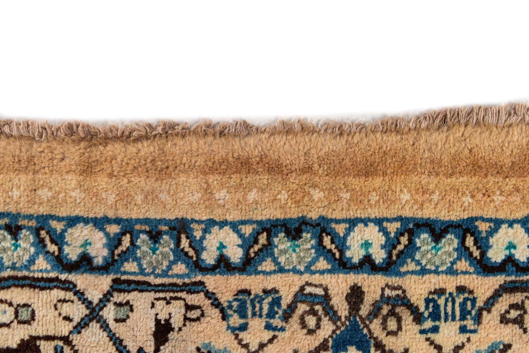 9' 7 x 12' 9 Hand Knotted Farahan Persian Wool Rug