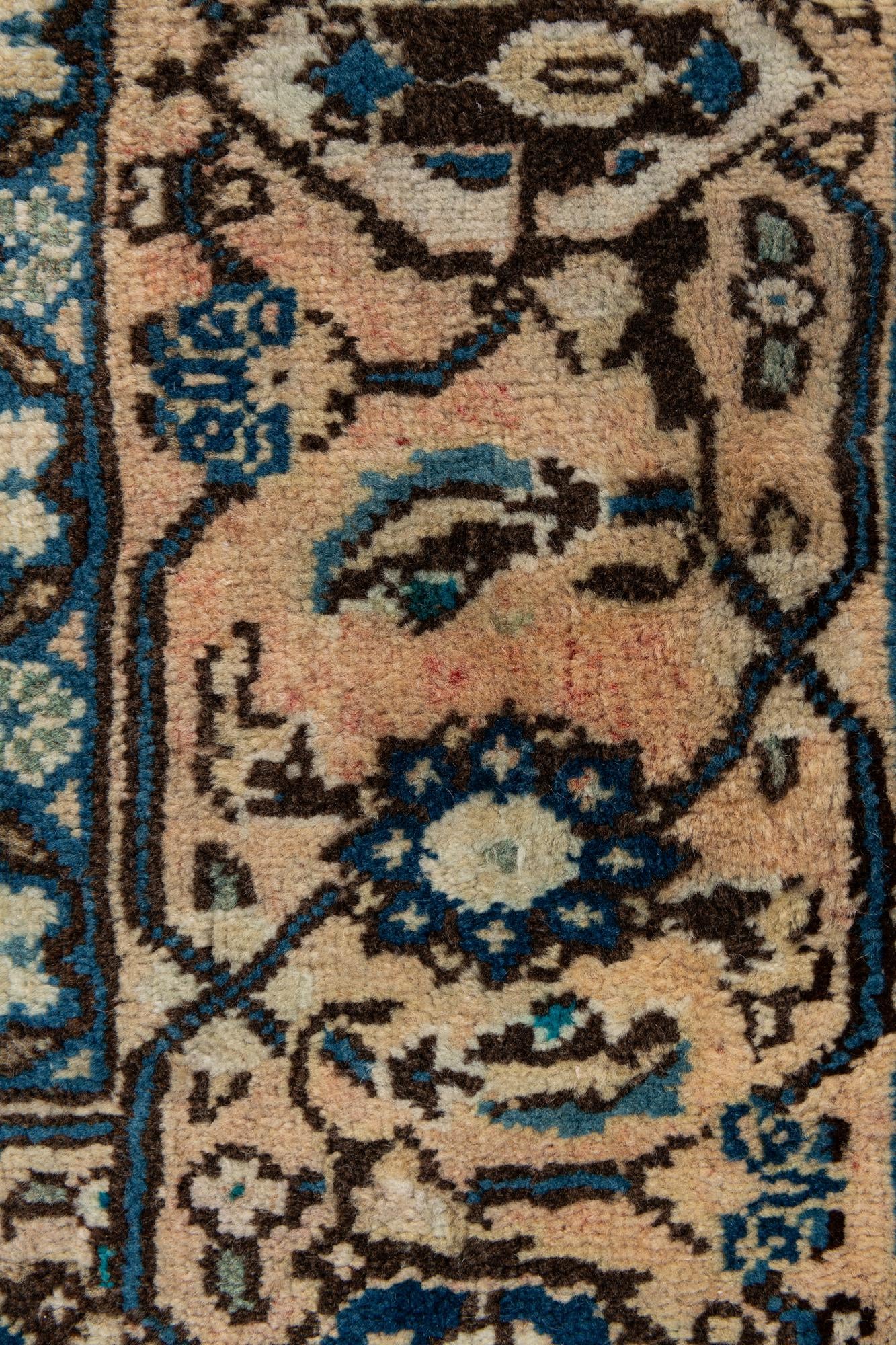 9' 7 x 12' 9 Hand Knotted Farahan Persian Wool Rug