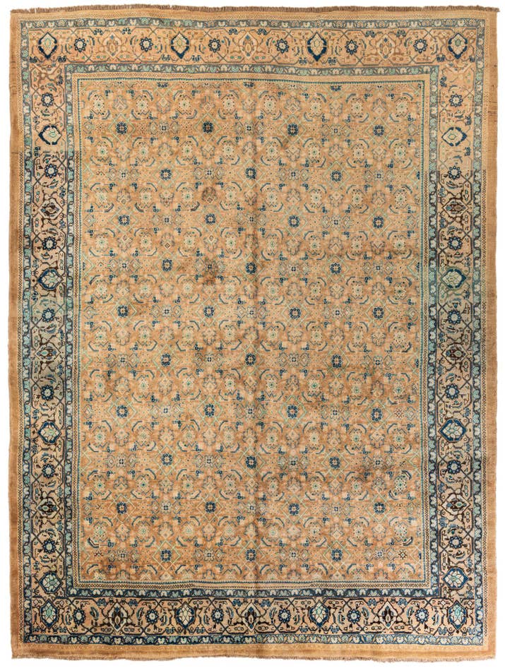 Detail image of 290cm x 390cm Hand Knotted Farahan Persian Wool Rug