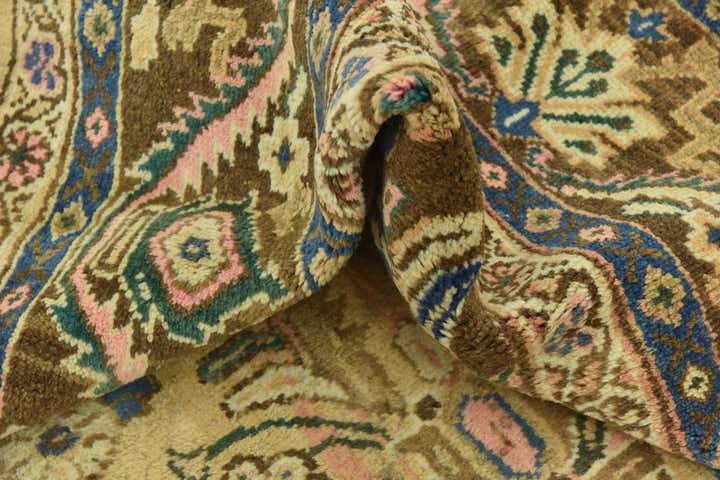 9' 10 x 13' Hand Knotted Farahan Persian Wool Rug