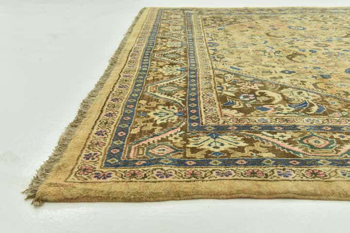 9' 10 x 13' Hand Knotted Farahan Persian Wool Rug