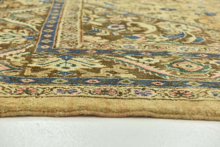 9' 10 x 13' Hand Knotted Farahan Persian Wool Rug