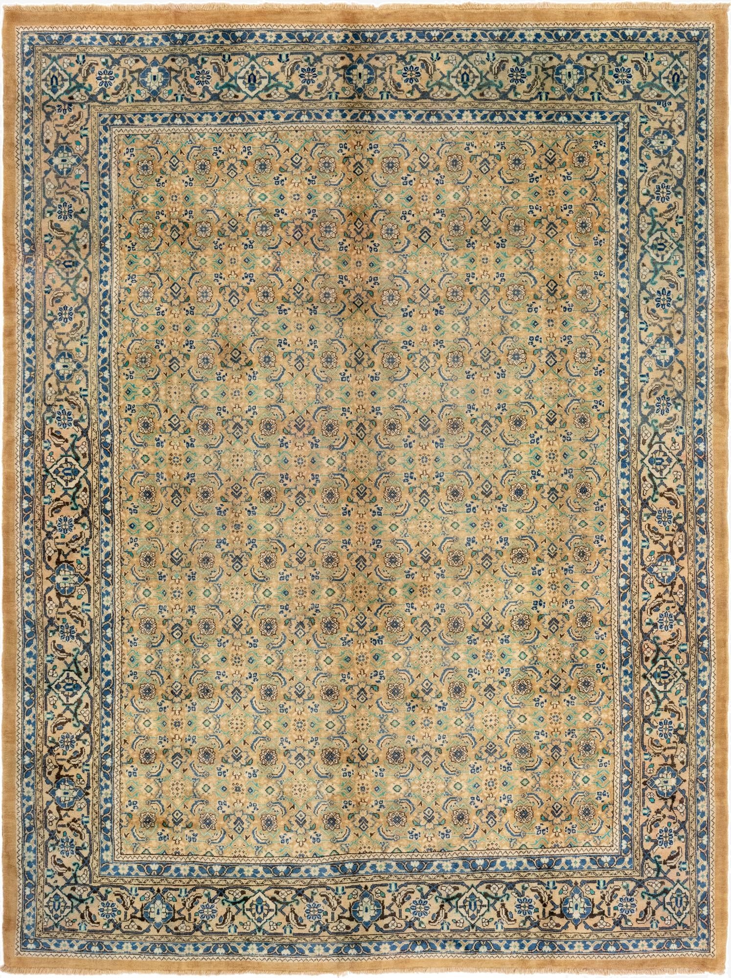 10' x 13'  Hand Knotted Farahan Persian Wool Rug