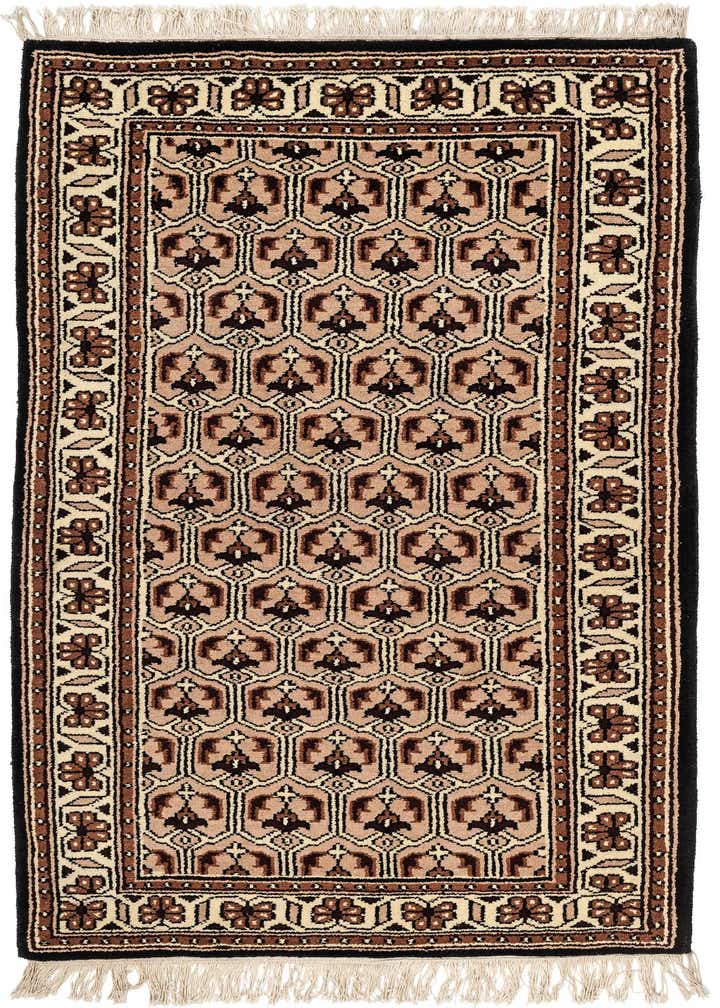 3' 1 x 5' 4 Hand Knotted Ferdos Wool Rug