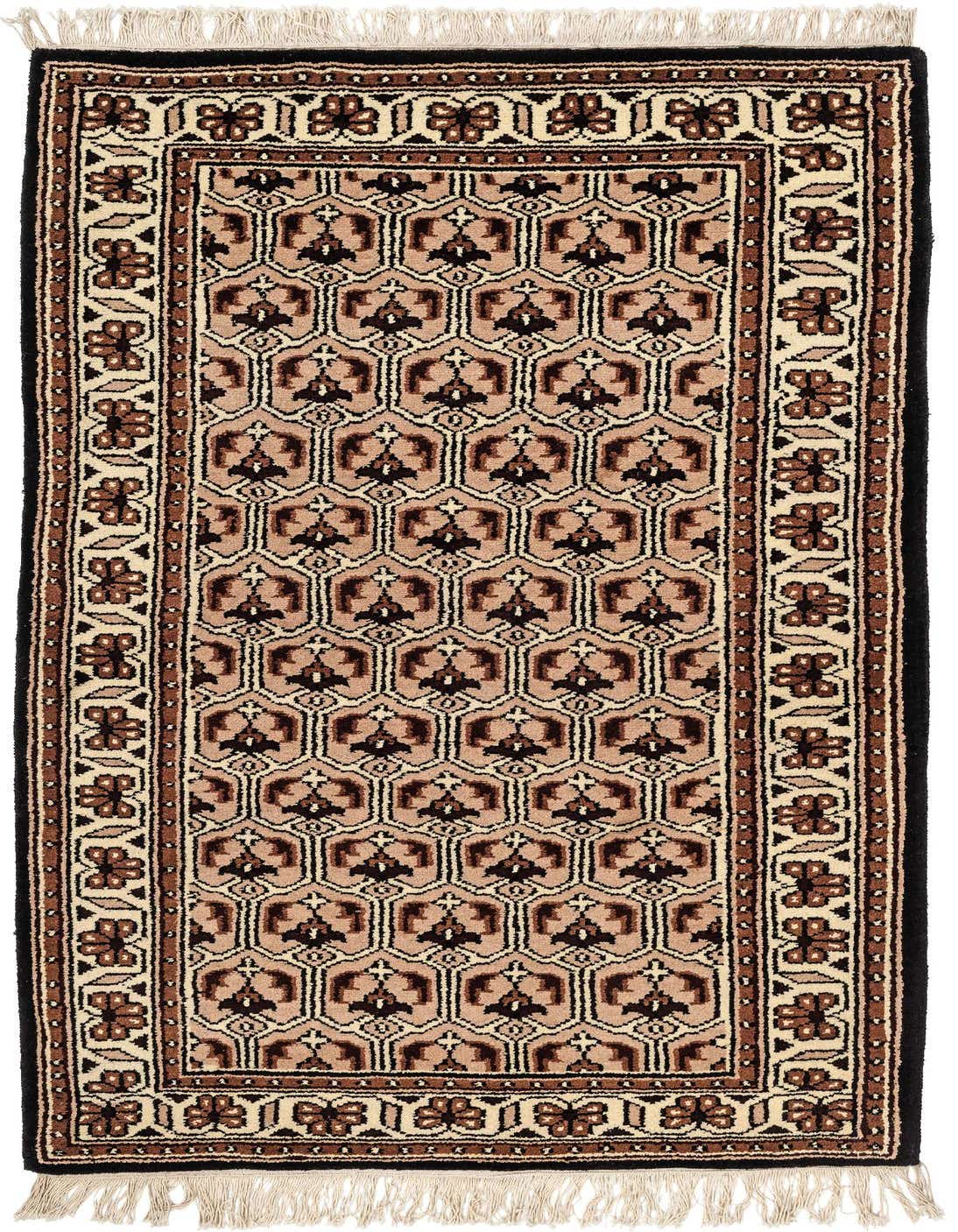 3' 1 x 5' 4 Hand Knotted Ferdos Wool Rug