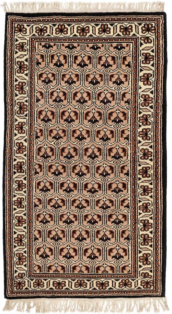 3' 1 x 5' 4 Hand Knotted Ferdos Wool Rug