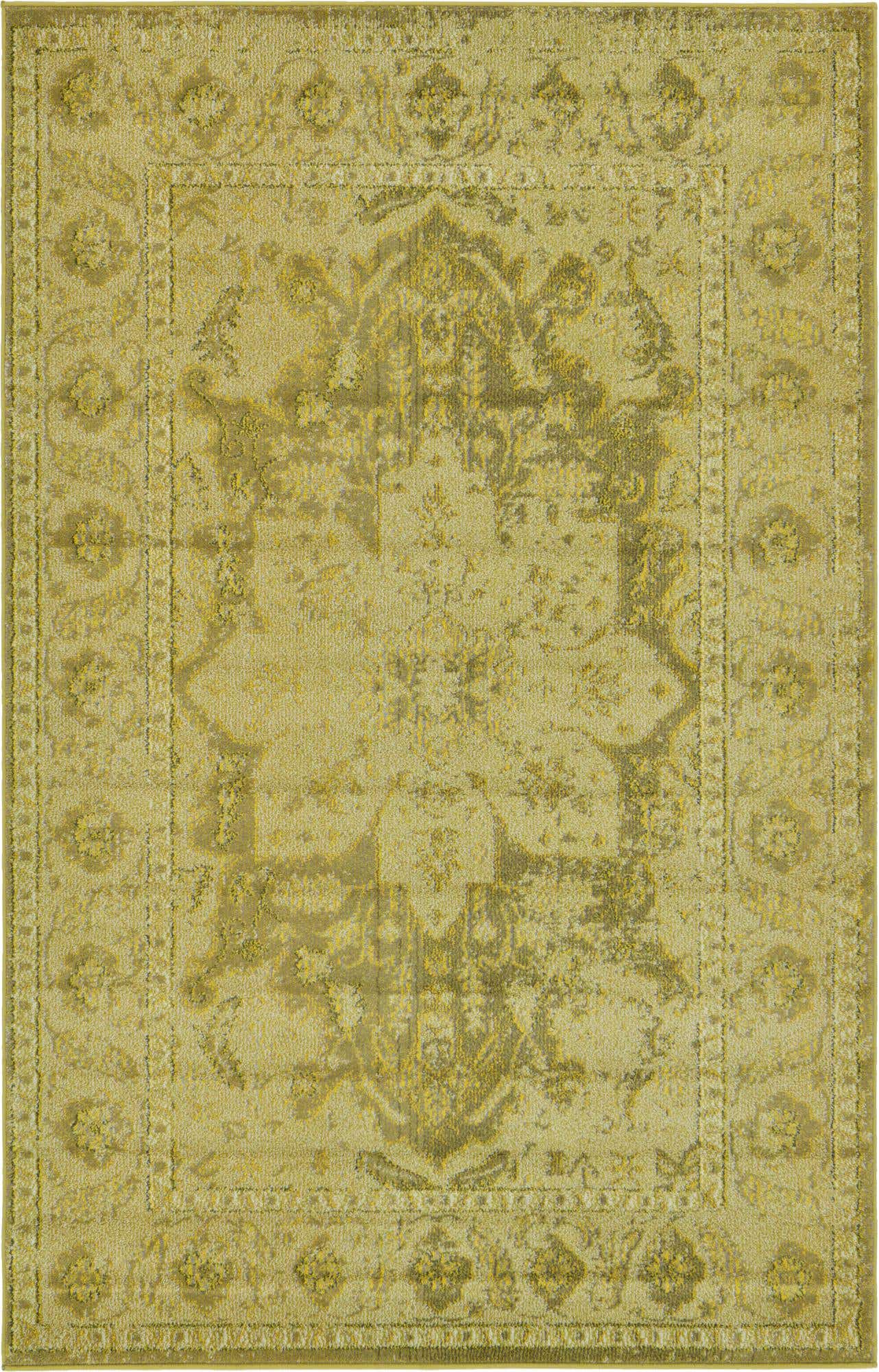 5' x 8' Washable Fleur Rug