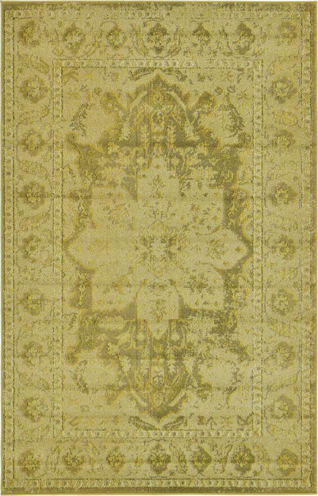 5' x 8' Washable Fleur Rug