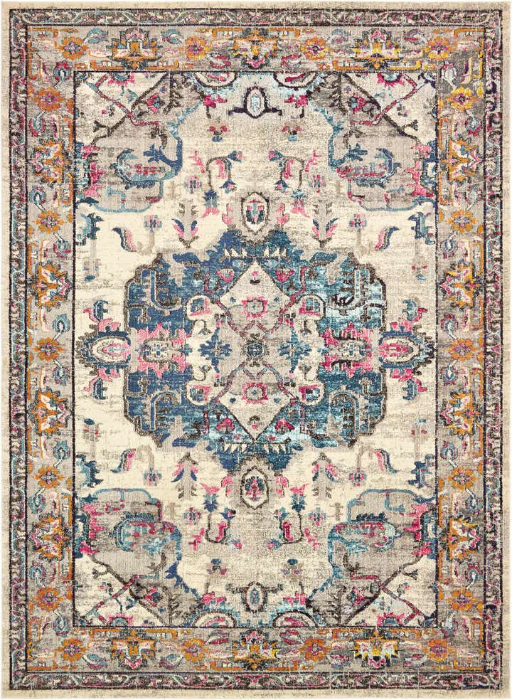9' x 12' 2 Washable Fleur Rug