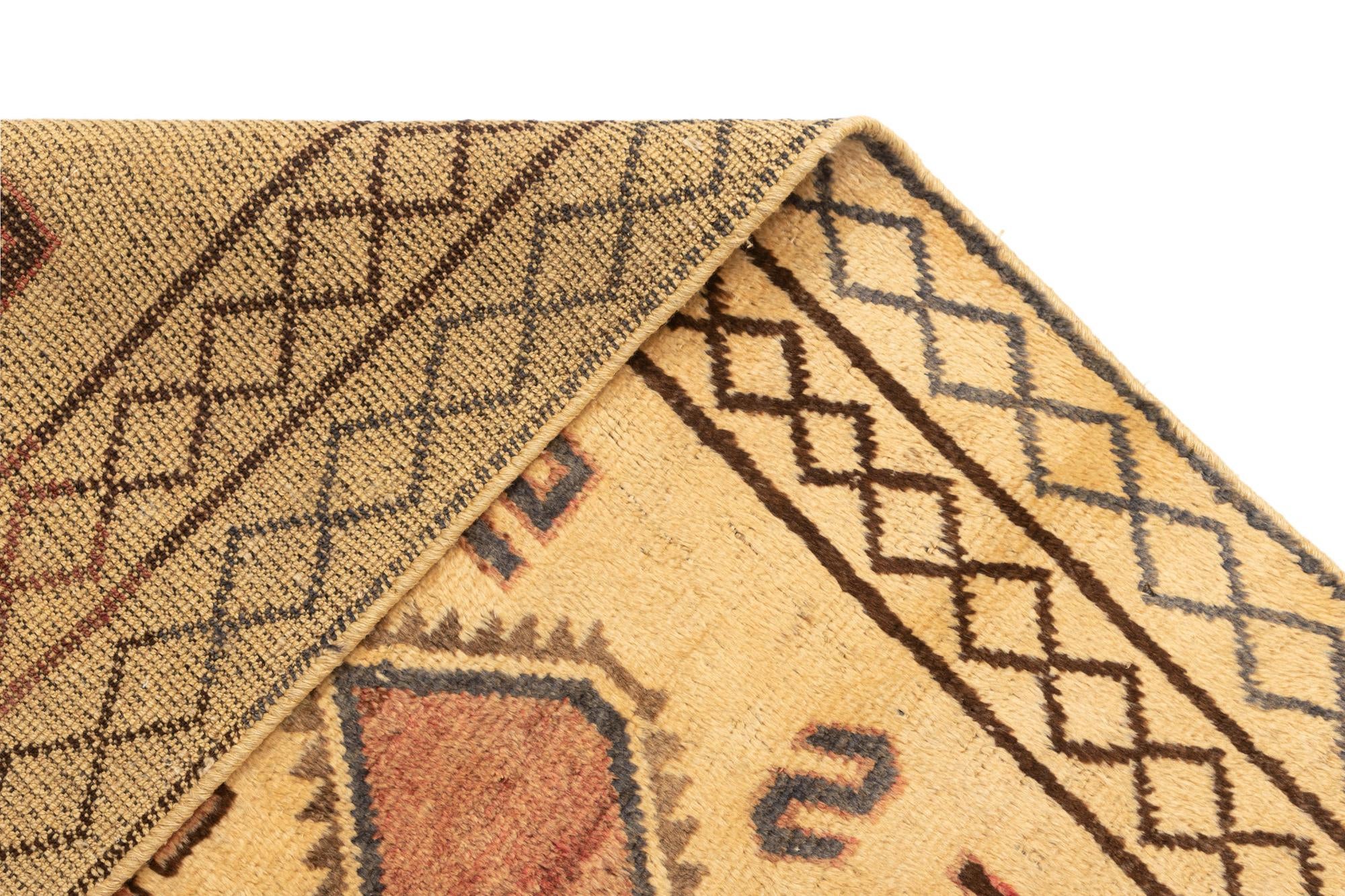 4' 10 x 8' 2 Gabbeh Wool Rug