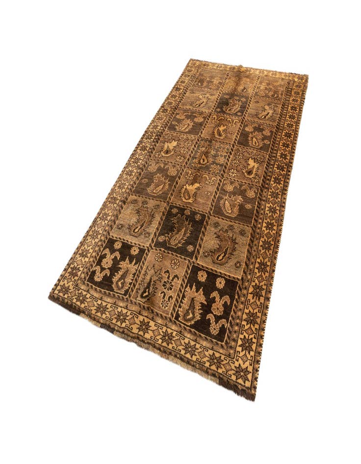 Detail image of 4' 8 x 8' 7 Gabbeh Wool Rug