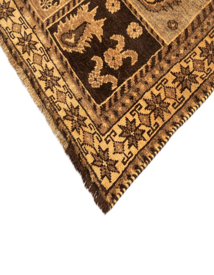 Detail image of 4' 8 x 8' 7 Gabbeh Wool Rug