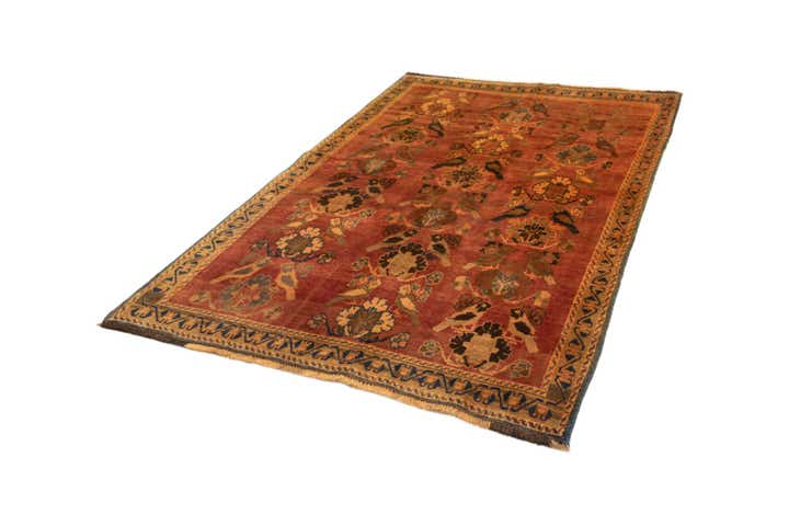 5' 2 x 7' 10 Gabbeh Wool Rug