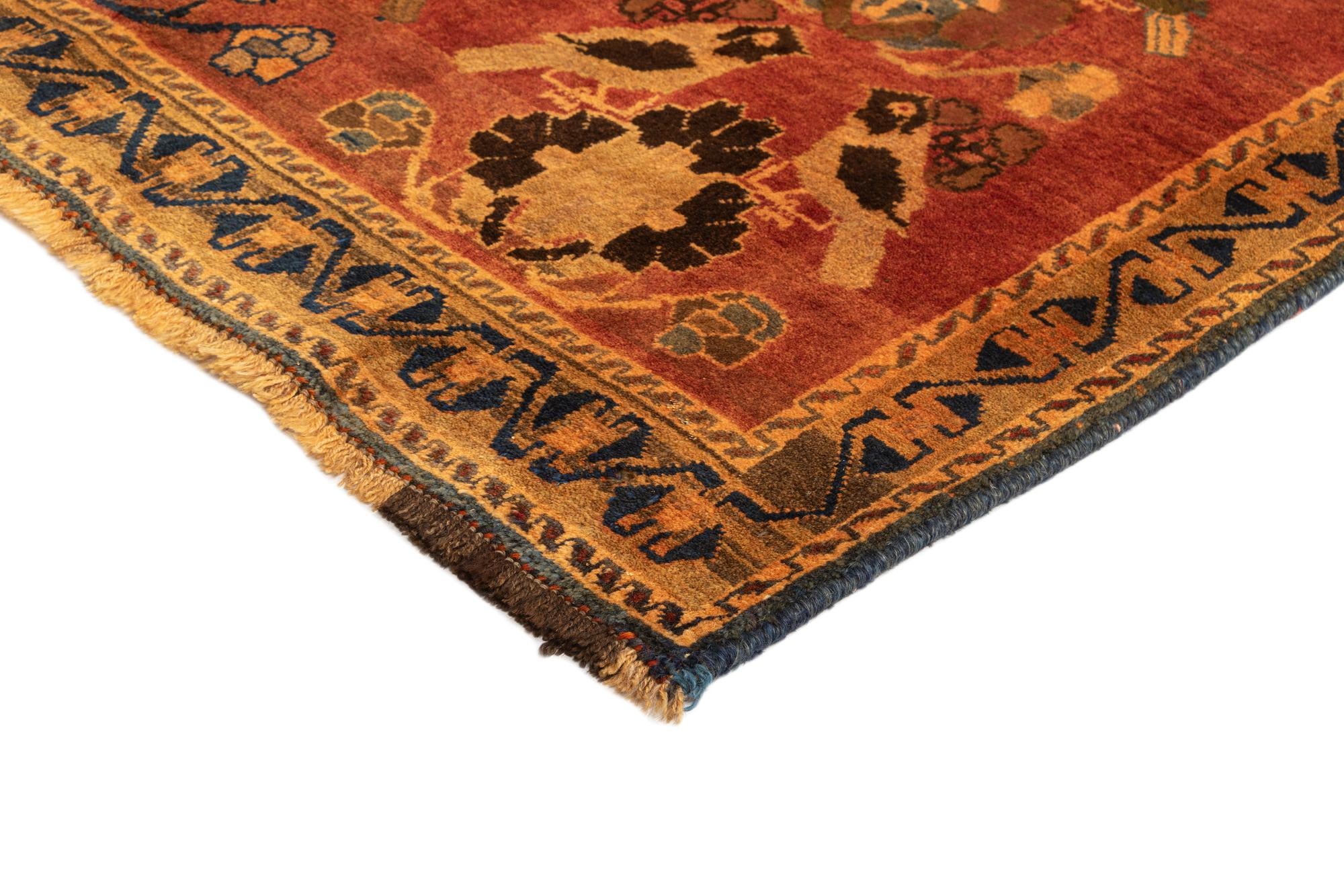 5' 2 x 7' 10 Gabbeh Wool Rug