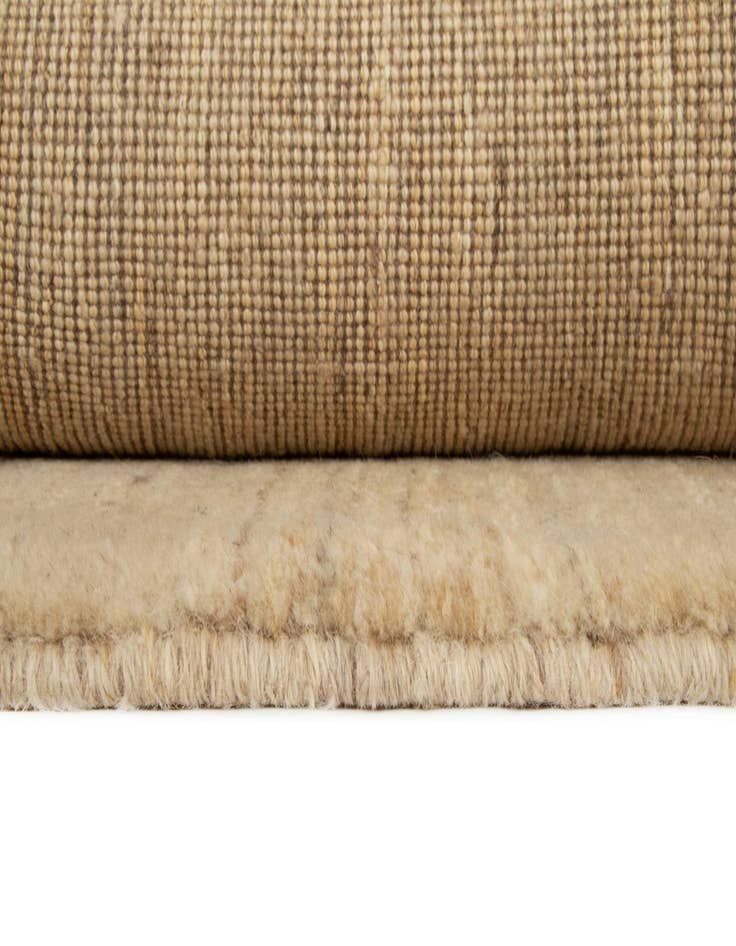 Detail image of 4' 11 x 6' 6 Hand Knotted Gabbeh Persian Wool Rug