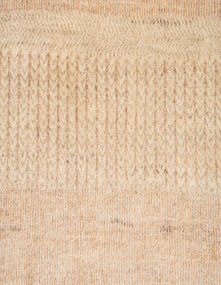 Detail image of 4' 1 x 6'  Hand Knotted Gabbeh Wool Rug