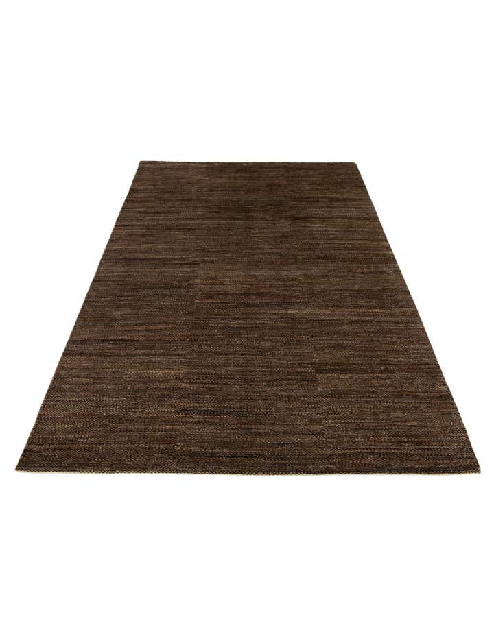 5' 8 x 8' 2 Hand Knotted Gabbeh Wool Rug