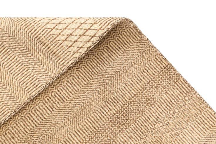 Detail image of 2' 6 x 4' 4 Hand Knotted Gabbeh Wool Rug