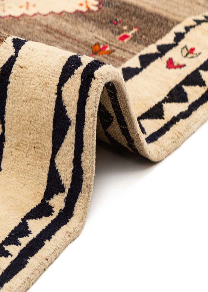 4' 3 x 7' 10 Gabbeh Rug